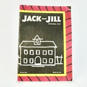 Jack and Jill Magazine September 1949 Chalkboard